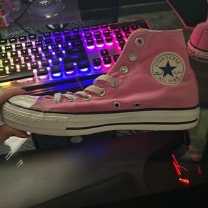 Converse Women's Pink High-Top Sneakers